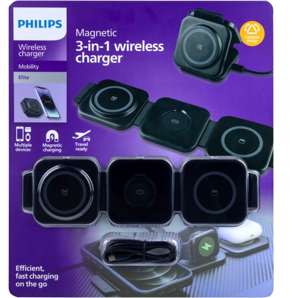 🆕 Philips Elite Wireless Charger in Purple